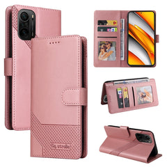 GQUTROBE Skin Feel Magnetic Leather Phone Case, For Xiaomi Mi 10 Lite, For Xiaomi Mi 11 Lite, For Xiaomi Poco F3, For Xiaomi Poco X3 NFC