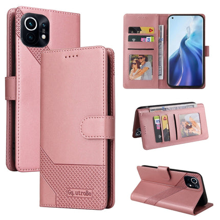 GQUTROBE Skin Feel Magnetic Leather Phone Case, For Xiaomi Mi 10T Lite, For Xiaomi Mi 10T Pro, For Xiaomi Mi 11, For Xiaomi 11T / 11T Pro