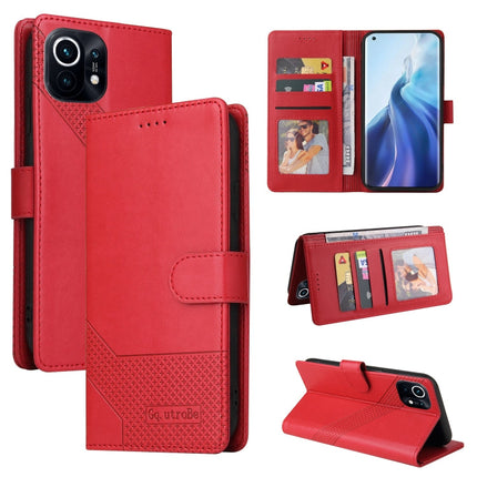 GQUTROBE Skin Feel Magnetic Leather Phone Case, For Xiaomi Mi 10T Lite, For Xiaomi Mi 10T Pro, For Xiaomi Mi 11, For Xiaomi 11T / 11T Pro