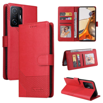 GQUTROBE Skin Feel Magnetic Leather Phone Case, For Xiaomi Mi 10T Lite, For Xiaomi Mi 10T Pro, For Xiaomi Mi 11, For Xiaomi 11T / 11T Pro