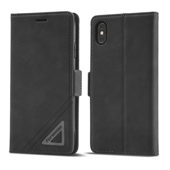 Forwenw Dual-side Buckle Leather Phone Case, For iPhone XS Max, For iPhone SE 2022 / SE 2020 / 7 / 8, For iPhone 7 Plus / 8 Plus