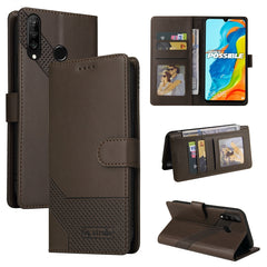 GQUTROBE Skin Feel Magnetic Leather Phone Case, For Huawei P Smart 2021, For Huawei P20 Lite, For Huawei P30 Pro, For Huawei P30 Lite