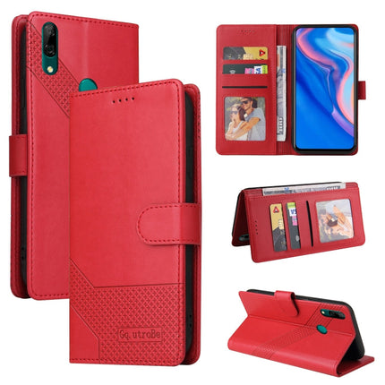 GQUTROBE Skin Feel Magnetic Leather Phone Case, For Huawei P40 Lite, For Huawei P40 Pro, For Huawei P Smart 2019, For Huawei P Smart Z