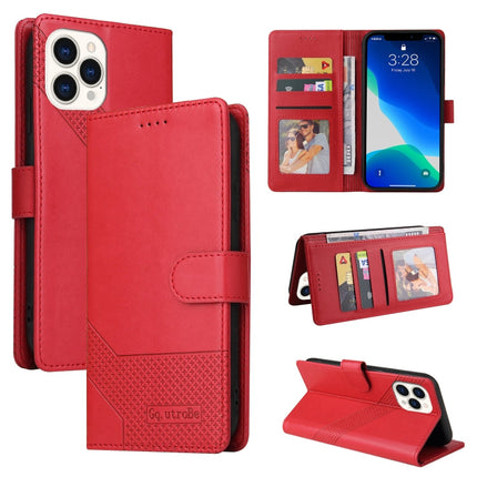 GQUTROBE Skin Feel Magnetic Leather Phone Case, For iPhone 13 Pro Max, For iPhone 13 Pro, For iPhone 13, For iPhone 13 mini