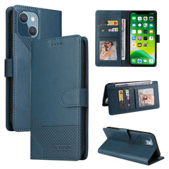 GQUTROBE Skin Feel Magnetic Leather Phone Case, For iPhone 13 Pro Max, For iPhone 13 Pro, For iPhone 13, For iPhone 13 mini