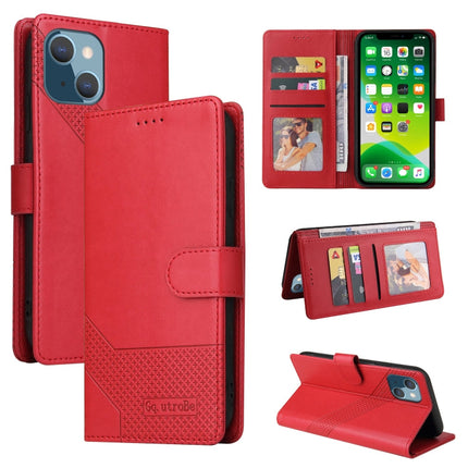 GQUTROBE Skin Feel Magnetic Leather Phone Case, For iPhone 13 Pro Max, For iPhone 13 Pro, For iPhone 13, For iPhone 13 mini