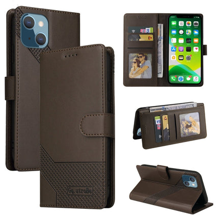 GQUTROBE Skin Feel Magnetic Leather Phone Case, For iPhone 13 Pro Max, For iPhone 13 Pro, For iPhone 13, For iPhone 13 mini