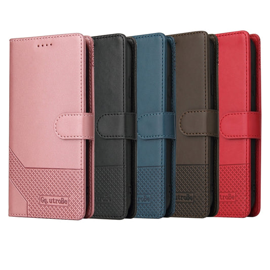 GQUTROBE Skin Feel Magnetic Leather Phone Case, For iPhone 12 Pro Max, For iPhone 12 / 12 Pro, For iPhone 12 mini, For iPhone 11 Pro Max