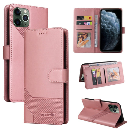 GQUTROBE Skin Feel Magnetic Leather Phone Case, For iPhone 12 Pro Max, For iPhone 12 / 12 Pro, For iPhone 12 mini, For iPhone 11 Pro Max
