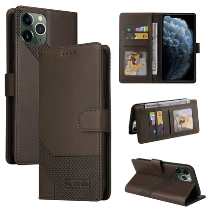 GQUTROBE Skin Feel Magnetic Leather Phone Case, For iPhone 12 Pro Max, For iPhone 12 / 12 Pro, For iPhone 12 mini, For iPhone 11 Pro Max