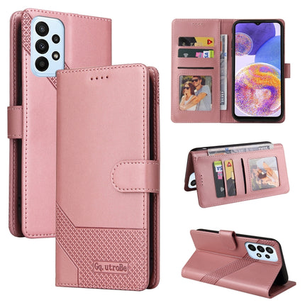 GQUTROBE Skin Feel Magnetic Leather Phone Case, For Samsung Galaxy A23, For Samsung Galaxy A02, For Samsung Galaxy A02s, For Samsung Galaxy A03s