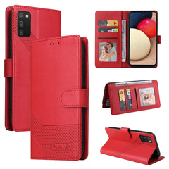 GQUTROBE Skin Feel Magnetic Leather Phone Case, For Samsung Galaxy A23, For Samsung Galaxy A02, For Samsung Galaxy A02s, For Samsung Galaxy A03s