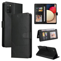 GQUTROBE Skin Feel Magnetic Leather Phone Case, For Samsung Galaxy A23, For Samsung Galaxy A02, For Samsung Galaxy A02s, For Samsung Galaxy A03s
