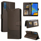 For Samsung Galaxy A7 2018 / Brown