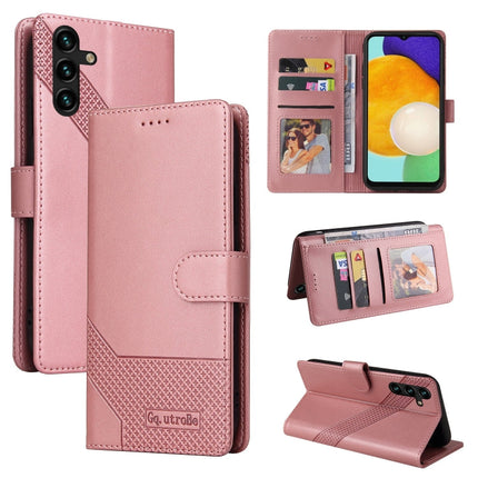 GQUTROBE Skin Feel Magnetic Leather Phone Case, For Samsung Galaxy A7 2018, For Samsung Galaxy A10, For Samsung Galaxy A12, For Samsung Galaxy A13