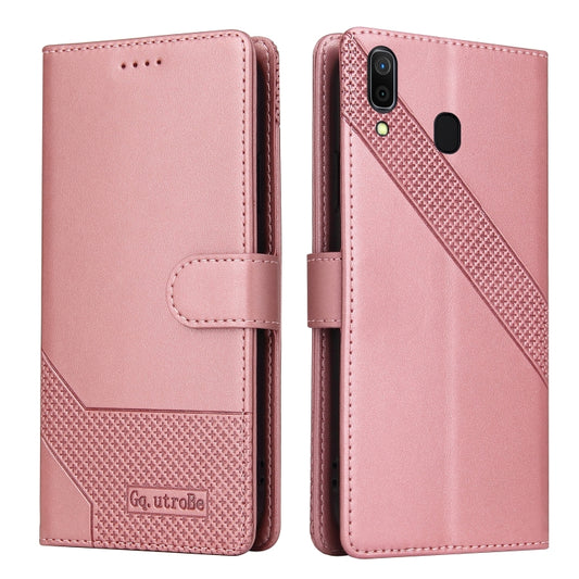 GQUTROBE Skin Feel Magnetic Leather Phone Case, For Samsung Galaxy A20 / A30, For Samsung Galaxy A20e, For Samsung Galaxy A20s, For Samsung Galaxy A21s