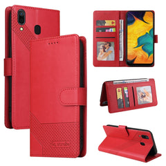 GQUTROBE Skin Feel Magnetic Leather Phone Case, For Samsung Galaxy A20 / A30, For Samsung Galaxy A20e, For Samsung Galaxy A20s, For Samsung Galaxy A21s