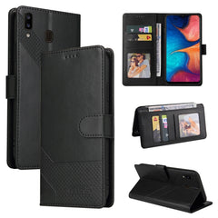 GQUTROBE Skin Feel Magnetic Leather Phone Case, For Samsung Galaxy A20 / A30, For Samsung Galaxy A20e, For Samsung Galaxy A20s, For Samsung Galaxy A21s