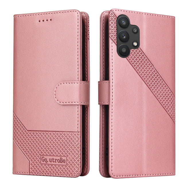 GQUTROBE Skin Feel Magnetic Leather Phone Case, For Samsung Galaxy A32 5G, For Samsung Galaxy A40, For Samsung Galaxy A41, For Samsung Galaxy A42 5G