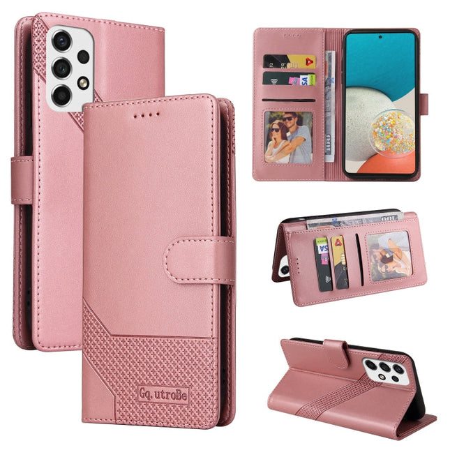 GQUTROBE Skin Feel Magnetic Leather Phone Case, For Samsung Galaxy A53 5G, For Samsung Galaxy A70, For Samsung Galaxy A71 4G, For Samsung Galaxy A71 5G