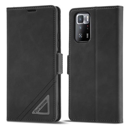 Forwenw Dual-side Buckle Leather Phone Case