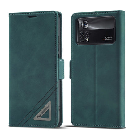 Forwenw Dual-side Buckle Leather Phone Case