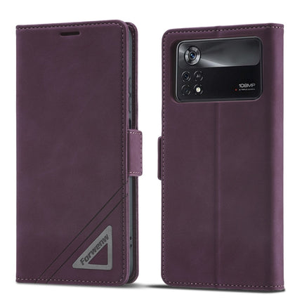 Forwenw Dual-side Buckle Leather Phone Case