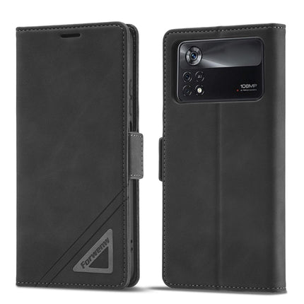 Forwenw Dual-side Buckle Leather Phone Case