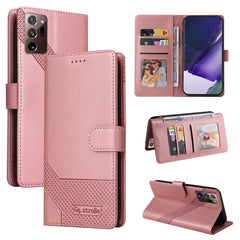 GQUTROBE Skin Feel Magnetic Leather Phone Case, For Samsung Galaxy Note10+, For Samsung Galaxy Note20, For Samsung Galaxy Note20 Ultra, For Samsung Galaxy S8