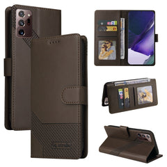 GQUTROBE Skin Feel Magnetic Leather Phone Case, For Samsung Galaxy Note10+, For Samsung Galaxy Note20, For Samsung Galaxy Note20 Ultra, For Samsung Galaxy S8