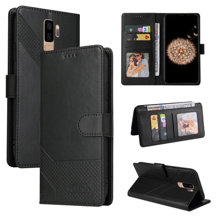 GQUTROBE Skin Feel Magnetic Leather Phone Case, For Samsung Galaxy S8+, For Samsung Galaxy S9, For Samsung Galaxy S9+, For Samsung Galaxy S10