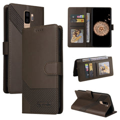 GQUTROBE Skin Feel Magnetic Leather Phone Case, For Samsung Galaxy S8+, For Samsung Galaxy S9, For Samsung Galaxy S9+, For Samsung Galaxy S10
