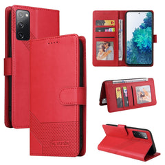 GQUTROBE Skin Feel Magnetic Leather Phone Case, For Samsung Galaxy S22+ 5G, For Samsung Galaxy S22 Ultra 5G, For Samsung Galaxy S20 FE