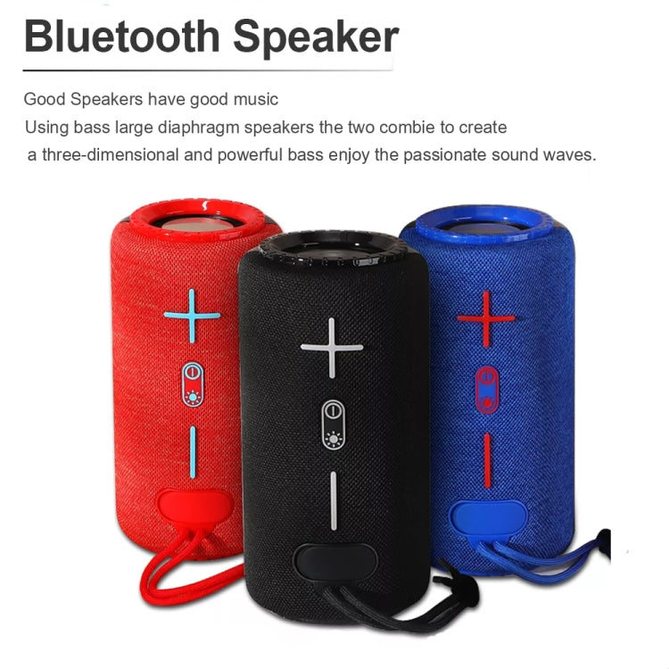 T&G TG639 10W Portable LED Light TWS Wireless Bluetooth Speaker