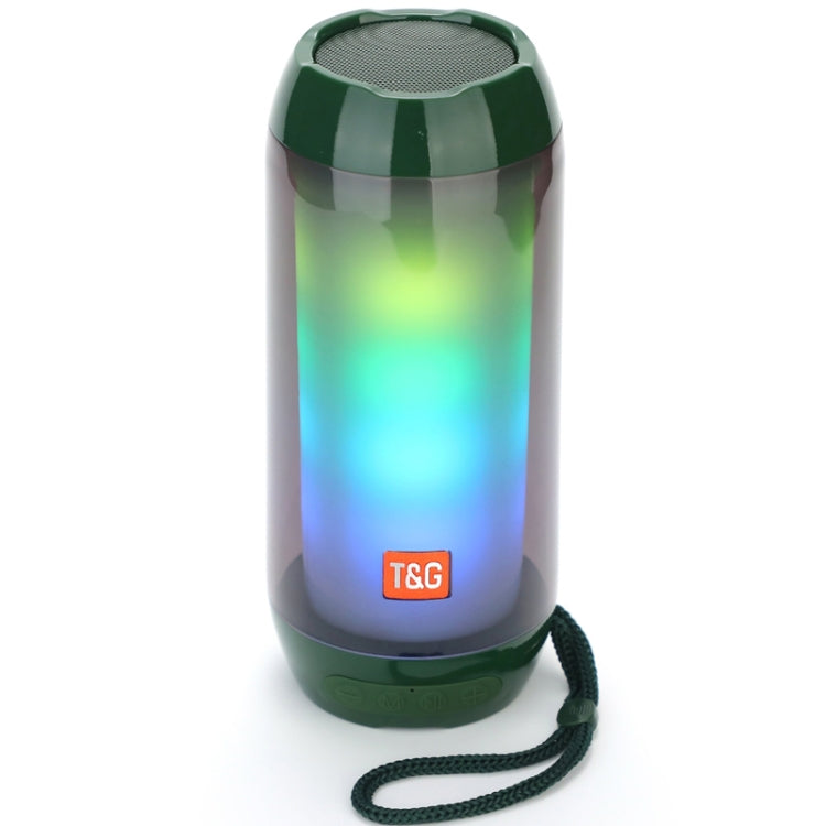 T&G TG643 Portable LED Light Waterproof Subwoofer Wireless Bluetooth Speaker