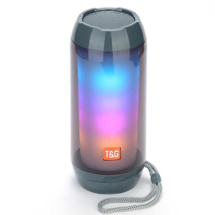 T&G TG643 Portable LED Light Waterproof Subwoofer Wireless Bluetooth Speaker