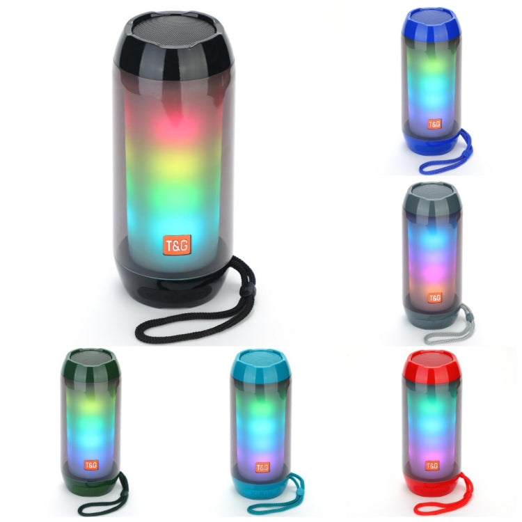 T&G TG643 Portable LED Light Waterproof Subwoofer Wireless Bluetooth Speaker