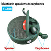 T&G TG808 2 in 1 Mini Wireless Bluetooth Speaker Wireless Headphones