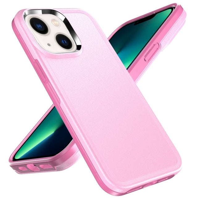Double Solid Color Armor Phone Case, For iPhone 14 Plus, For iPhone 13 Pro, For iPhone 12 Pro, For iPhone 14 Pro Max, For iPhone 13 Pro Max