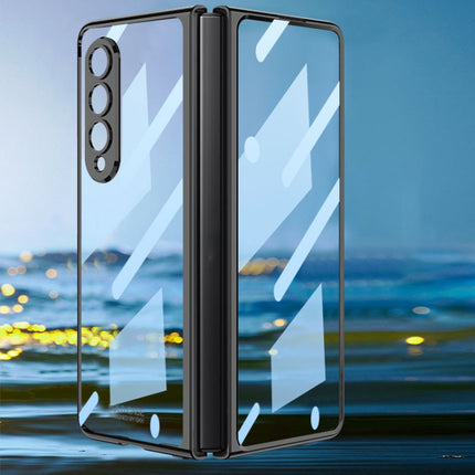 GKK Integrated Electroplating + Glass Full Coverage Phone Case, For Samsung Galaxy Z Fold4
