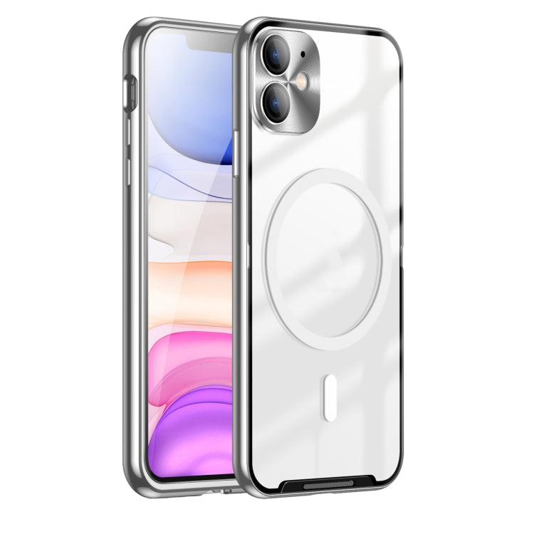 Frosted Metal Phone Case with Magnetic, For iPhone 11, For iPhone 11 Pro, For iPhone 11 Pro Max, For iPhone 12, For iPhone 12 Pro, For iPhone 12 Pro Max