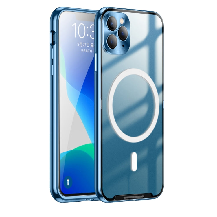 Frosted Metal Phone Case with Magnetic, For iPhone 11, For iPhone 11 Pro, For iPhone 11 Pro Max, For iPhone 12, For iPhone 12 Pro, For iPhone 12 Pro Max