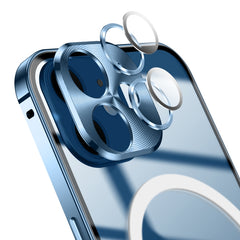 Frosted Metal Phone Case with Magnetic, For iPhone 12 Pro, For iPhone 12 Pro Max, For iPhone 13, For iPhone 13 Pro