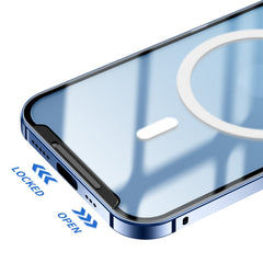 Frosted Metal Phone Case with Magnetic