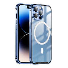 Frosted Metal Phone Case with Magnetic