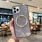 For iPhone 12 Pro Max / Transparent Black