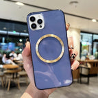 For iPhone 11 Pro / Transparent Dark Blue