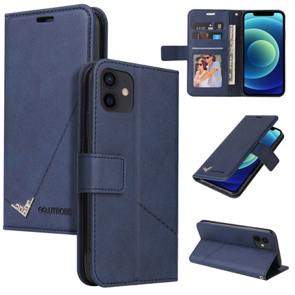 GQUTROBE Right Angle Leather Phone Case, For iPhone 12 mini, For iPhone 12 Pro, For iPhone 12 Pro Max, For iPhone 11