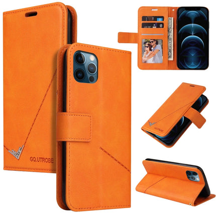 GQUTROBE Right Angle Leather Phone Case, For iPhone 12 mini, For iPhone 12 Pro, For iPhone 12 Pro Max, For iPhone 11