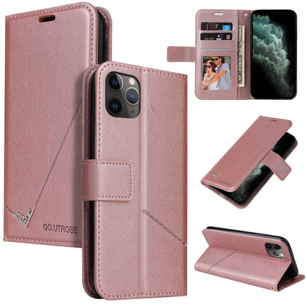GQUTROBE Right Angle Leather Phone Case, For iPhone 11 Pro, For iPhone 11 Pro Max, For iPhone X / XS, For iPhone XR